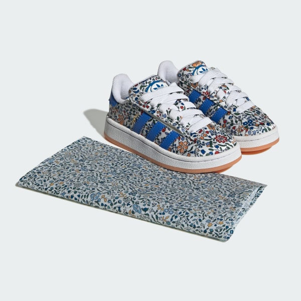 Niebieski Buty Campus 00s x Liberty London Comfort Closure Elastic Lace Kids