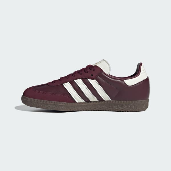 adidas Samba OG Shoes - Burgundy | Free Shipping with adiClub