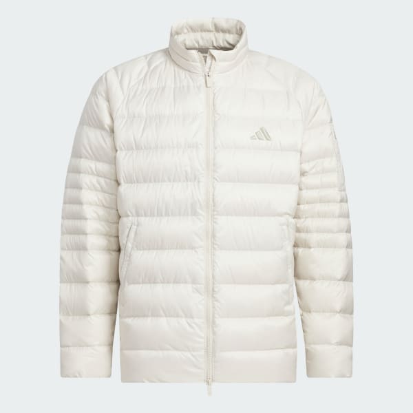 ベージュ 【ゴルフ】アームポケットFZダウンジャケット