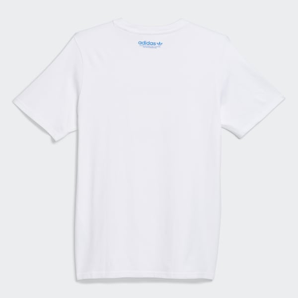 Hvit Mettz World Peeps Short Sleeve T-skjorte VA375