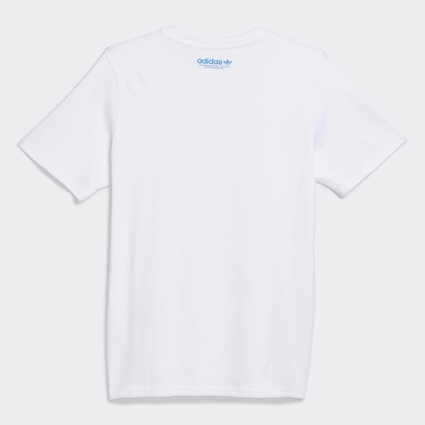 White Mettz World Peeps Short Sleeve Tee VA375