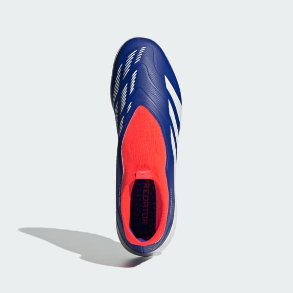 Azul Calzado de Fútbol Predator League Sin Cordones Pasto Sintético
