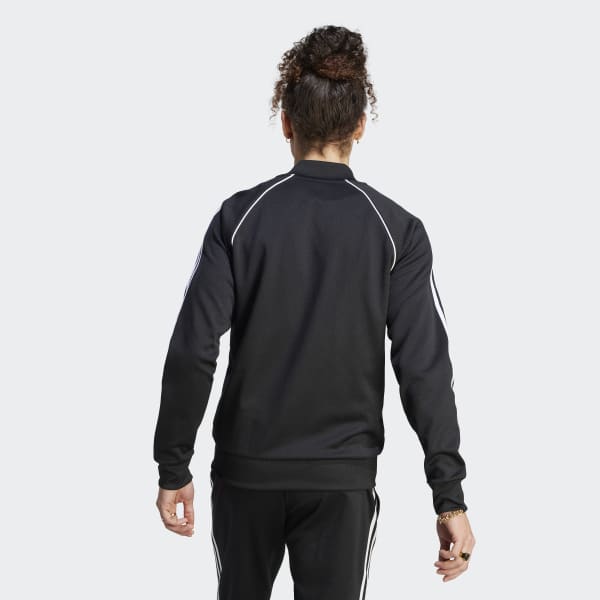 adidas Adicolor Graphics Monogram SST Track Jacket - Black, Men's  Lifestyle