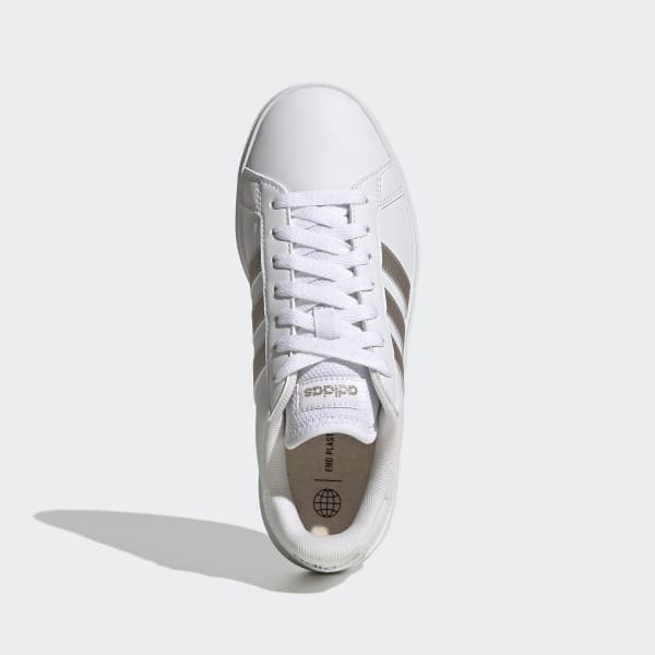 White Grand Court TD Lifestyle Court Casual Shoes