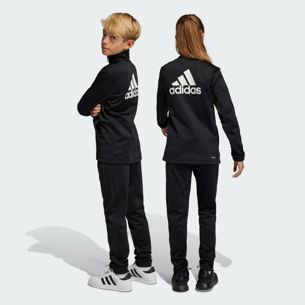 Svart Essentials Big Logo Track Suit