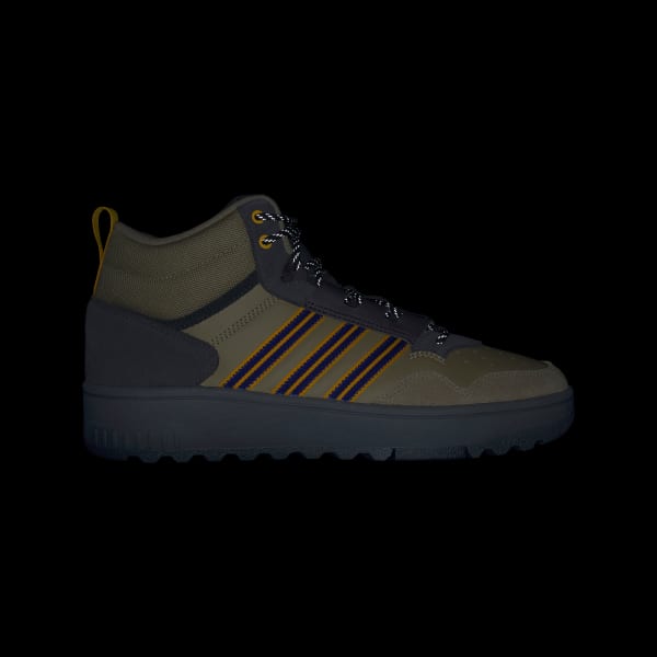 Brown Hoops 4.0 Mid Shoes