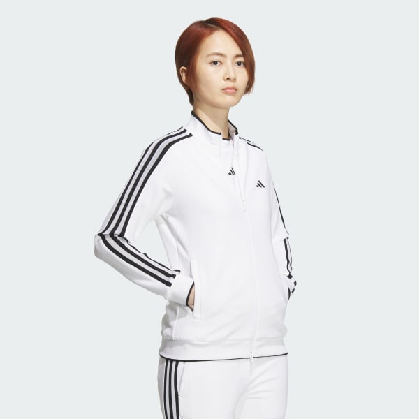 ホワイト 【ゴルフ】3ストライプス トラック ドライジャケット