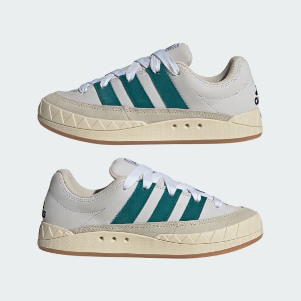 スニーカー ADIDAS Adimatic ID3935 adidas Originals Adimatic Beige Green Men Unisex LifeStyle