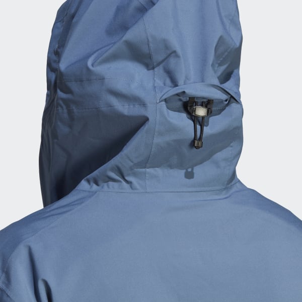 Blu Giacca impermeabile Terrex Multi RAIN.RDY 2.5-Layer (Curvy)
