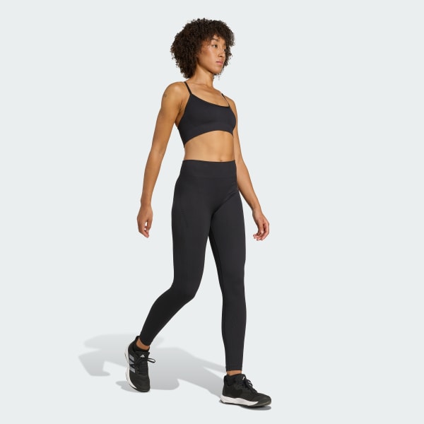 Nero Leggings in maglia a tutta lunghezza