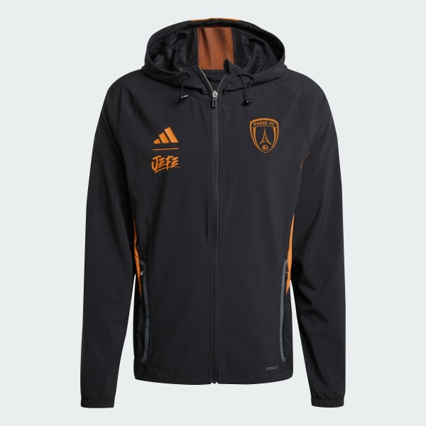 Sort Paris FC Ninho Tiro Jakke