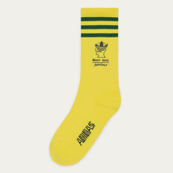 Yellow Brain Dead Socks