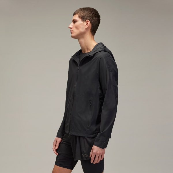 Black Y-3 Running Jacket