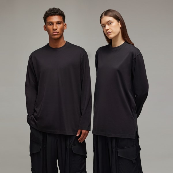 Y-3 アディダス 長袖シャツ XL/TG 黒 - メルカリ