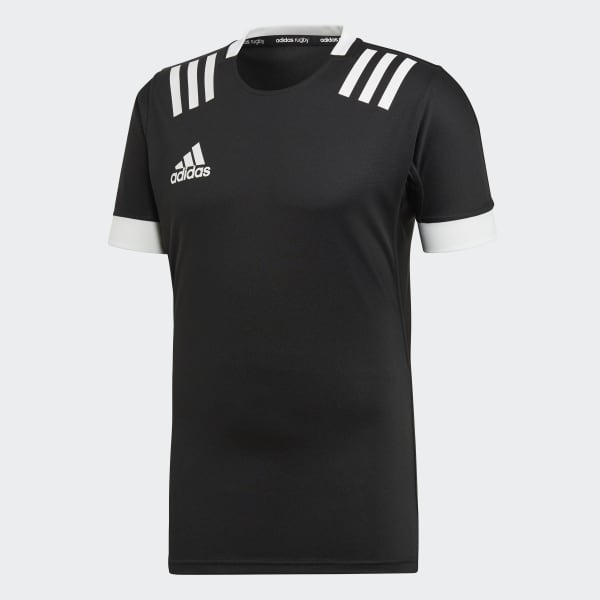 Black 3-Stripes Jersey