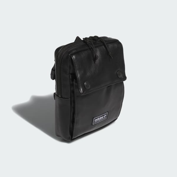 Negro BOLSA CRUZADA SKATEBOARDING DE PIEL VEGANA