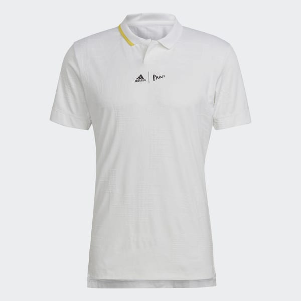 Λευκό London FreeLift Polo Shirt V8977