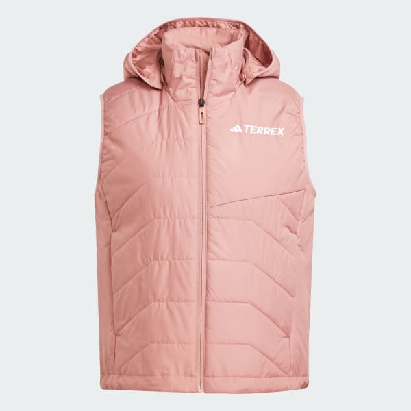 Pink Terrex Multi Climawarm Insulated Hooded Vest