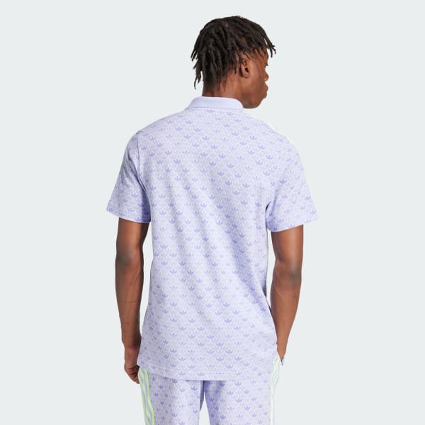 Roxo Camisa Polo Classic Mono