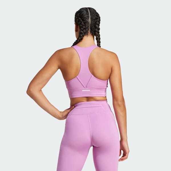 Purple Run Pocket Medium-Support Bra