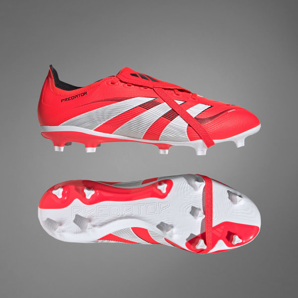 adidas Predator League Fold-Over Tongue FG/MG Fußballschuh - Rot
