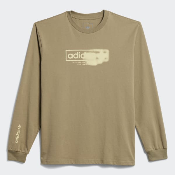 Green Washed Out 4.0 Logo Long Sleeve Tee (Gender Neutral) VC017