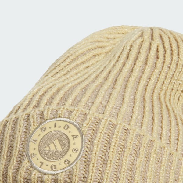 Beige Adidas Golf Knit Beanie