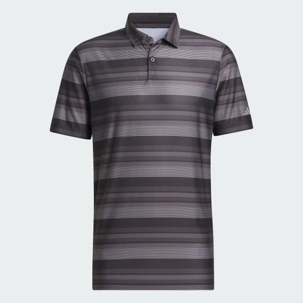 Nero Polo Ultimate365 HEAT.RDY Stripe