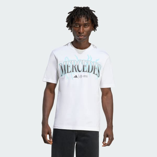 White Mercedes - AMG Petronas Formula One Team Graphic Tee