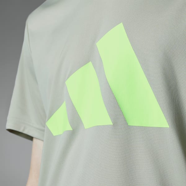 Beige T-shirt Run It