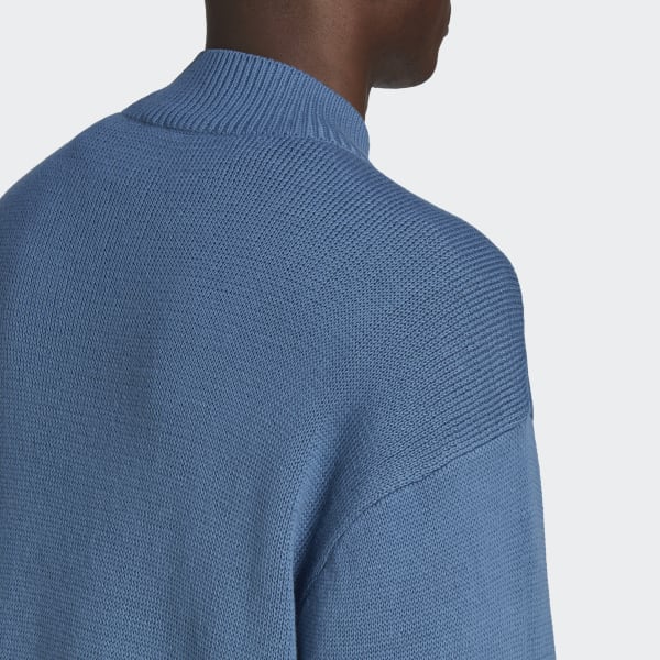 Blau Reclaim Knit Pullover G0358