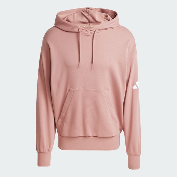 adidas Essentials Loose-Fit 3 Bar Logo French Terry Hoodie