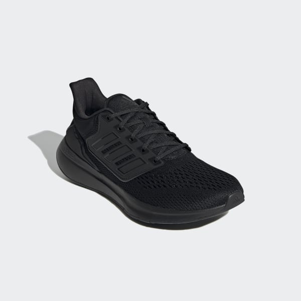 All black sale running shoes adidas