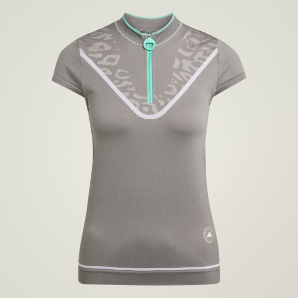 Grau adidas by Stella McCartney TrueNature Golf Poloshirt