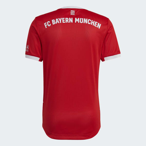 Red FC Bayern 22/23 Home Authentic Jersey