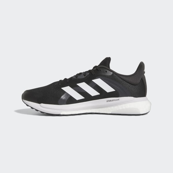 adidas SolarGlide 4 ST Shoes - Black | men running | adidas US