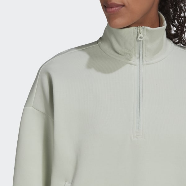 Gron Future Icons Badge of Sport Quarter-Zip Sweatshirt W6697
