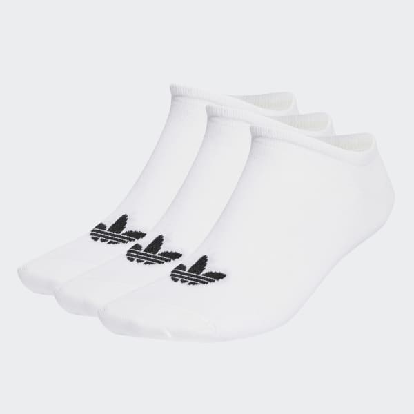 Wit Trefoil Liner Sokken 6 Paar