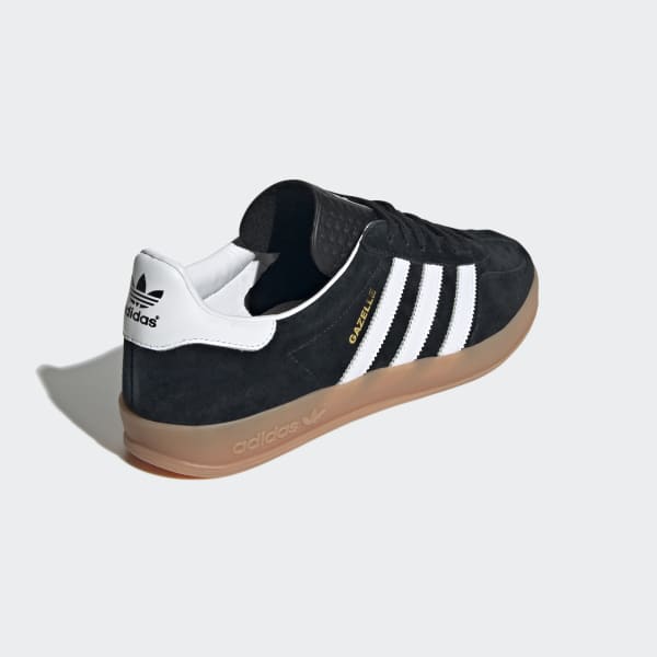 Adidas originals gazelle black suede new arrivals