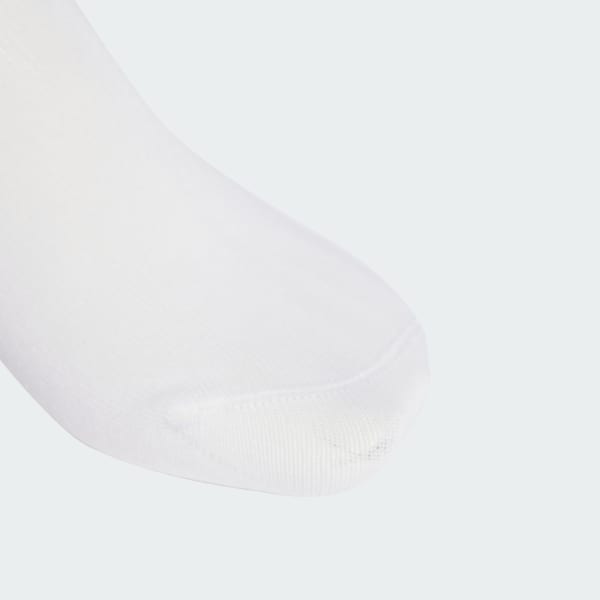 White Reflective Crew Socks 2 Pairs