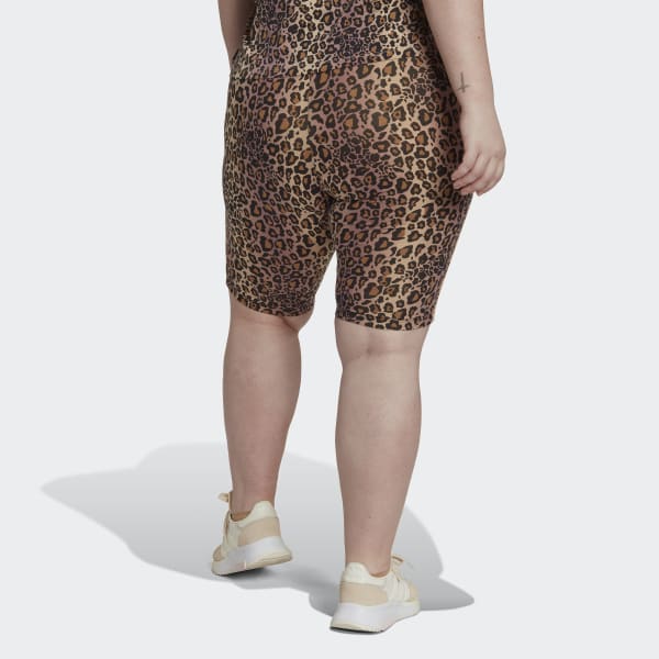 Zwart Bike Short Tights (Plus Size) CS611