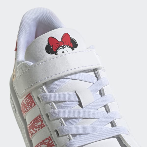 Blanco Zapatillas adidas x Disney Minnie Mouse Grand Court LUQ44