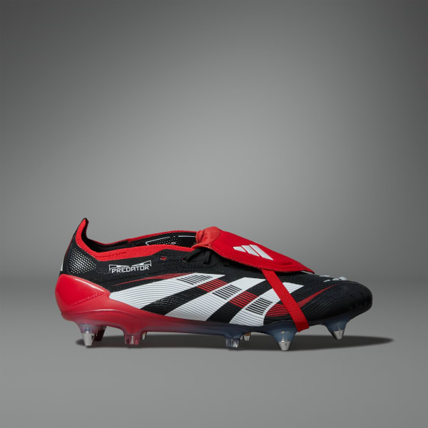 Black Predator Elite BWR Fold-Over Tongue Soft Ground Boots