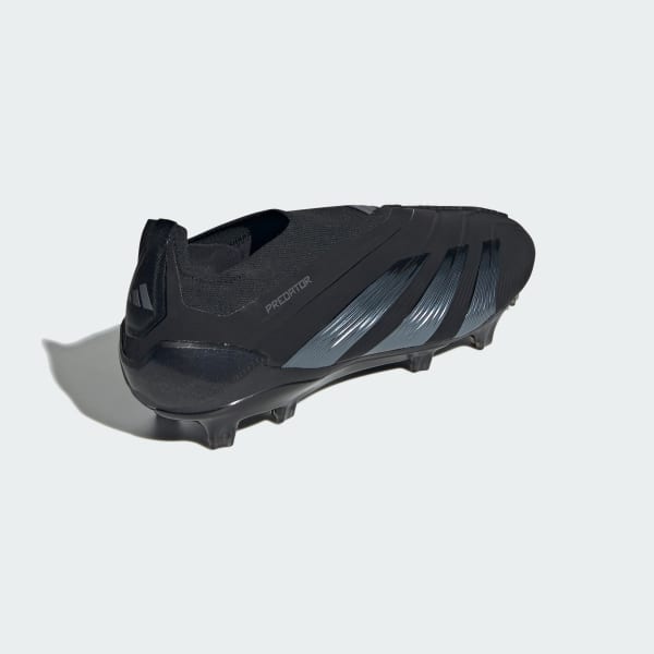 adidas Predator 24 Elite Laceless Firm Ground Cleats - Black 