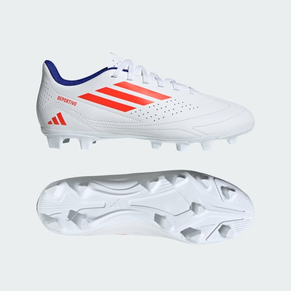 White Deportivo III Flexible Ground Boots