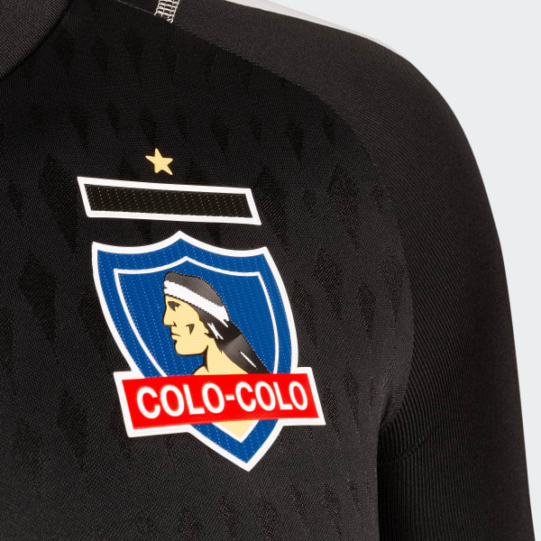 Negro Camiseta Local De Arquero Colo-Colo 23/24