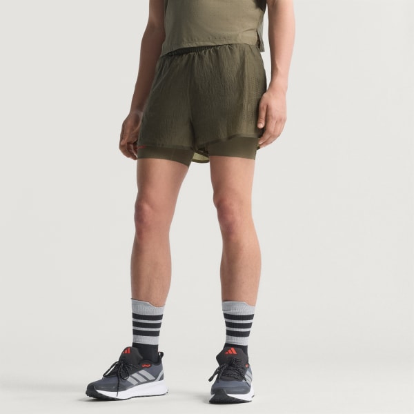 Gron Adi365 H.Koumori 2-In-1 løbeshorts
