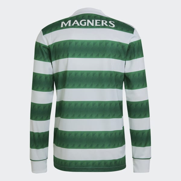 Weiss Celtic FC 22/23 Long Sleeve Heimtrikot VZ604
