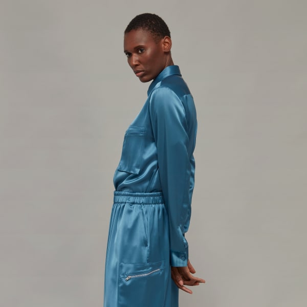 Bla Y-3 Tech Silk Shirt