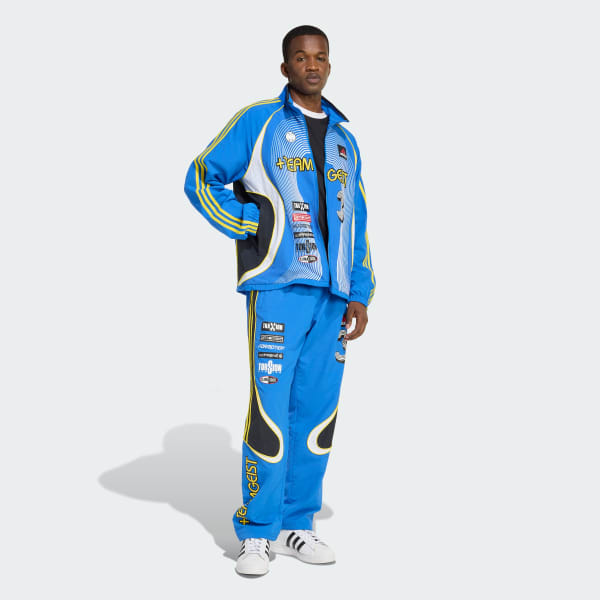 Blue TEAMGEIST MOTO TRACKTOP